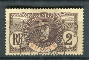 FRENCH COLONIES: GUINEE 1906 Faidherbe/Palms issue used 2c. fair Postmark