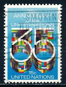 United Nations - New York #322 Single Used