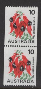 AUSTRALIA  439G  MNH COIL  PAIR