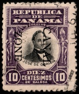 ✔️ CANAL ZONE 1906/1907 - OVERPRINT ON OBALDIA - SC. 26 (o) [118]