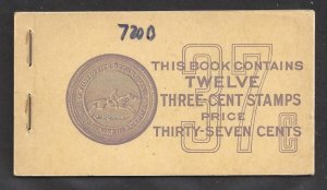 1932 United States, Scott BOOKLET BK84 MNH / **