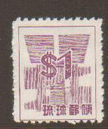 Ryukyu Islands #53 MNH