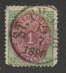 Danish West Indies 5 Used (2)