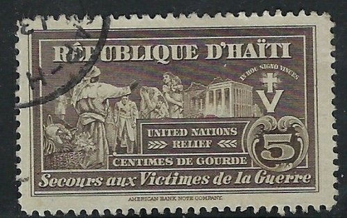 Haiti RA6 Used 1945 issue (an8955)