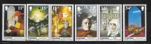 Guernsey 356-361 William the Conqueror set MNH