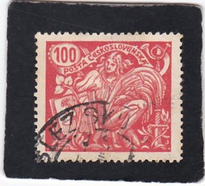 Czechoslovakia,  #  92  used