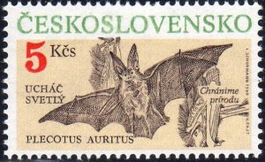 Czechoslovakia 2807 - Mint-NH - 5k Bat (1990) (cv $2.25)