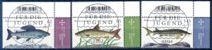 Germany 2015 Fishes Mi. 3169/71 Used CTO