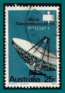 Australia 1968 Intelsat, used #433,SG419