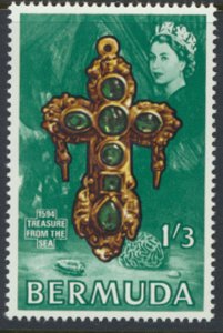 Bermuda SG 229  SC # 235 MNH Underwater treasure  see scans 