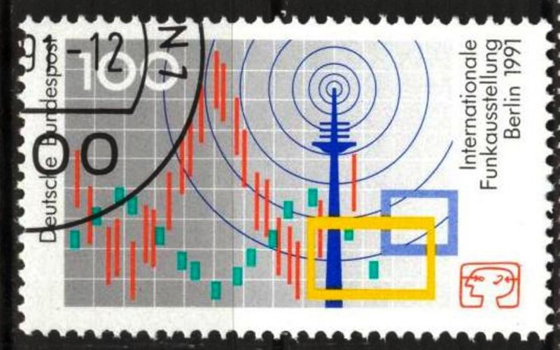 Germany 1991 International Radio Exhibition Used CTO