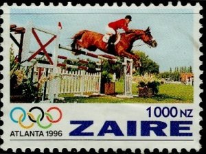 Zaire 1996; Sc. # 1444; Used Single Stamp