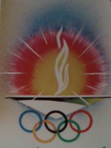 ​UPPER VOLAT-1976-OLYMPIC GAMES MONTREAL'76 CANADA CTO S/S SHEET VERY FINE