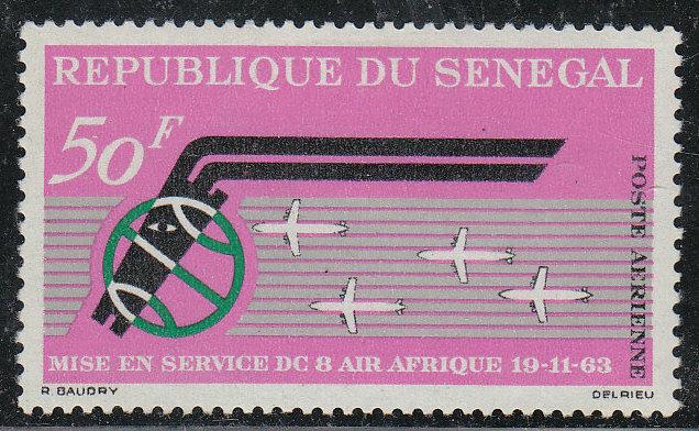 Senegal #C33 MNH Air Afrique CV$2