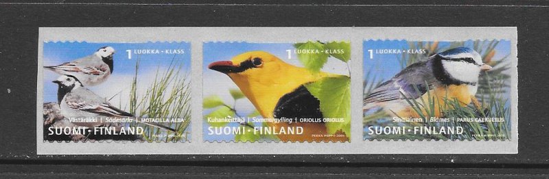 BIRDS - FINLAND #1158 (ROW C)  MNH