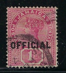 Jamaica O1 Used 1890 overprint (RR) (fe3895)