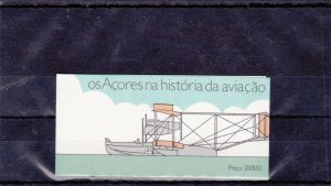 AZORES BOOKLET HISTORY OF AVIATION (1987)   MNH   C.V 30 Euros