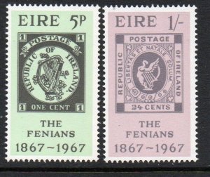 Ireland Sc 238-239 1967 Feenian Uprising stamp set mint NH