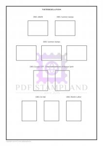 Netherlands Nederland 1852-2020 PDF(DIGITAL) STAMP ALBUM PAGES