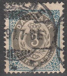 Denmark #41 F-VF Used CV $7.25 (C8190)