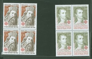 Andorra (French) #279-280   (Europa)