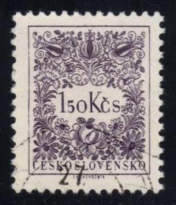 Czechoslovakia #J90 Postage Due; CTO