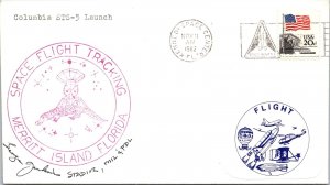 Nov 11 1982 - STS 5 Launch/Space Flight Tracking - Kennedy Space Ctr - F36576