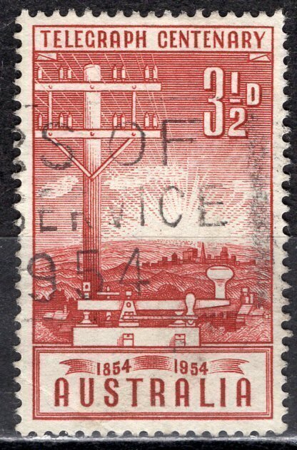 Australia; 1954: Sc. # 270: Used Cpl. Set