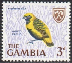 Gambia 1966 3d Golden Bishop MNH