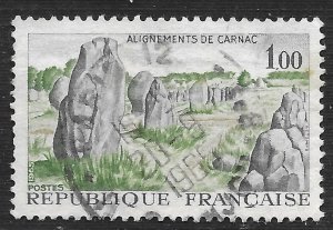France #1130 1fr Prehistoric Stone Monuments, Carnac
