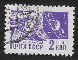 Russia #3258 2k Soft Landing on The Moon - Luna 9