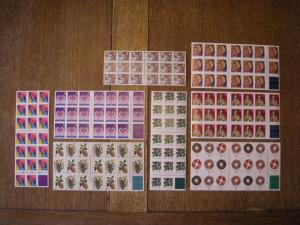 32c Booklet Mini Collection, 8 Diff Complete SA Booklets, Part 3 of 3, Face $50+