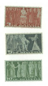 Switzerland #244-246  Single (Complete Set)