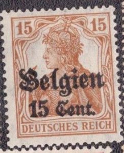 Belgium German Occupation - 1916 N15 MH