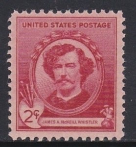 885 James Whistler MNH