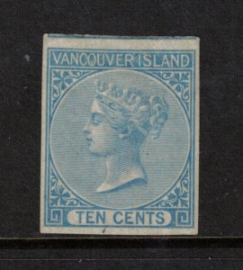 British Columbia #4 Very Fine Mint Full Original Gum Hinged **With Certificate**