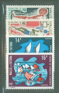 Wallis & Futuna Islands #175-176/179-180  Single (Complete Set)