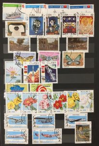 Caribbean Nicaragua Large Stockbook Used Collection(Aprx 600)  GM3312
