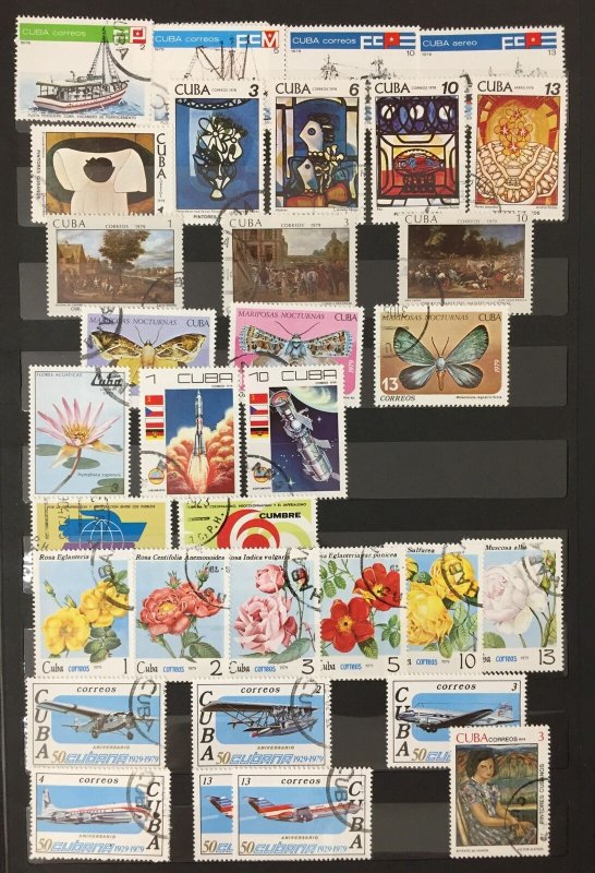 Caribbean Nicaragua Large Stockbook Used Collection(Aprx 600)  GM3312