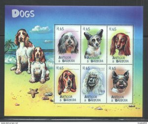 Antigua & Barbuda Fauna Domestic Animals Pets Dogs 1Kb ** Pm040