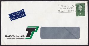 Netherlands - 1969 - Scott #469 - used on 1972 cover - Slogan cancel