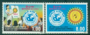 Sri Lanka 1990 World Aids Day MUH