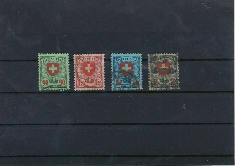 Switzerland 1924 Used Stamps Set CAT£36 Ref: R6750