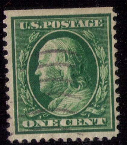 US Sc 331 USED Franklin Green F-VF