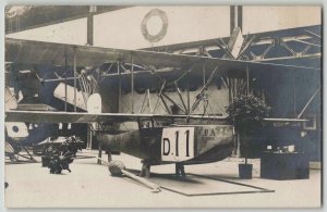 Germany 1917 WWI Franco-British Aviation FBA D.11 Flying Boat RPPC Aviation Expo