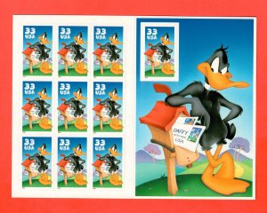 3306 Daffy SHEET 33¢  MNH  1999