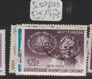 India SC 501, 512-3, 515, 517-9 VFU (2dus)