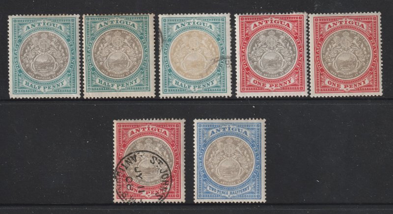 Antigua a small lot mainly MH from the 1903-17 series