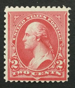 MOMEN: US #252 MINT OG H #29176