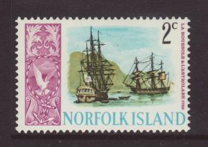 1967 Norfolk Is 2c Mint